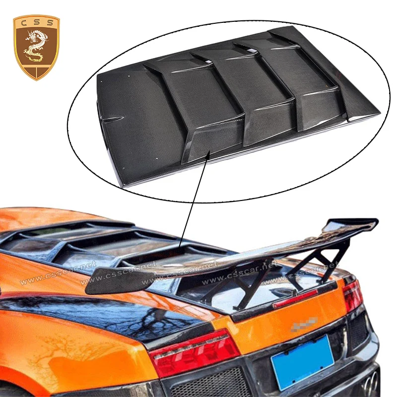 Настоящее карбоновое волокно задняя крышка крыши капот для Lamborghini Gallardo модифицированный LP700 капот автомобиля аксессуары