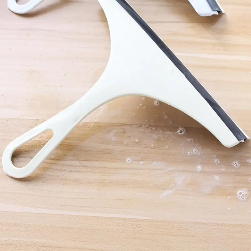 Shower Squeegee Glass Wiper Scraper Cleaner With Silicone Holder Bathroom Mirror Cleaning | Дом и сад
