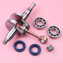 

Crankshaft Crank Shaft For Stihl MS180 018 MS 180 Bearing Oil Seal Chainsaw Spare Replacement Part Fit 10mm Pin бензопила