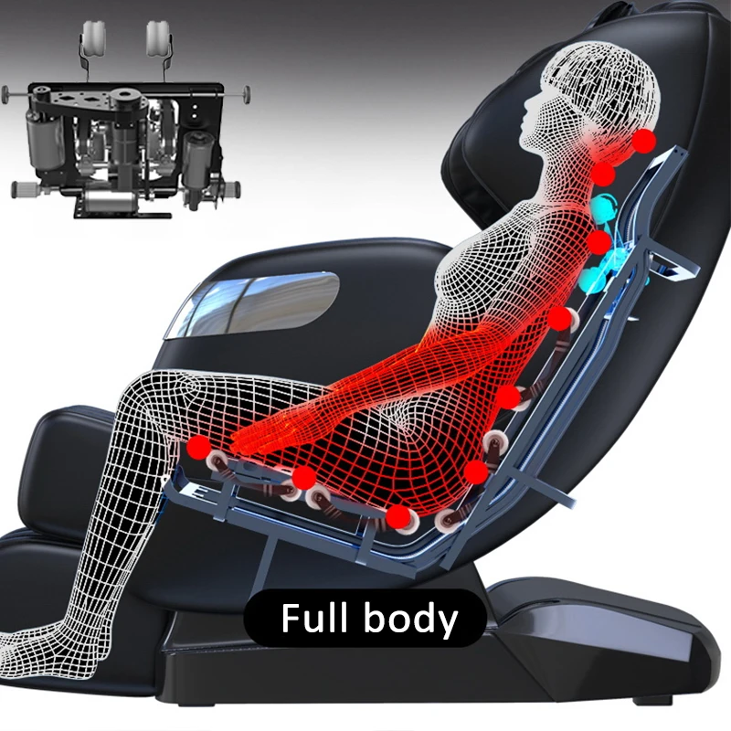 Новейшее роскошное массажное кресло полностью автоматическое SL rail zero gravity space capsule домашнее многофункциональное массажное кресло