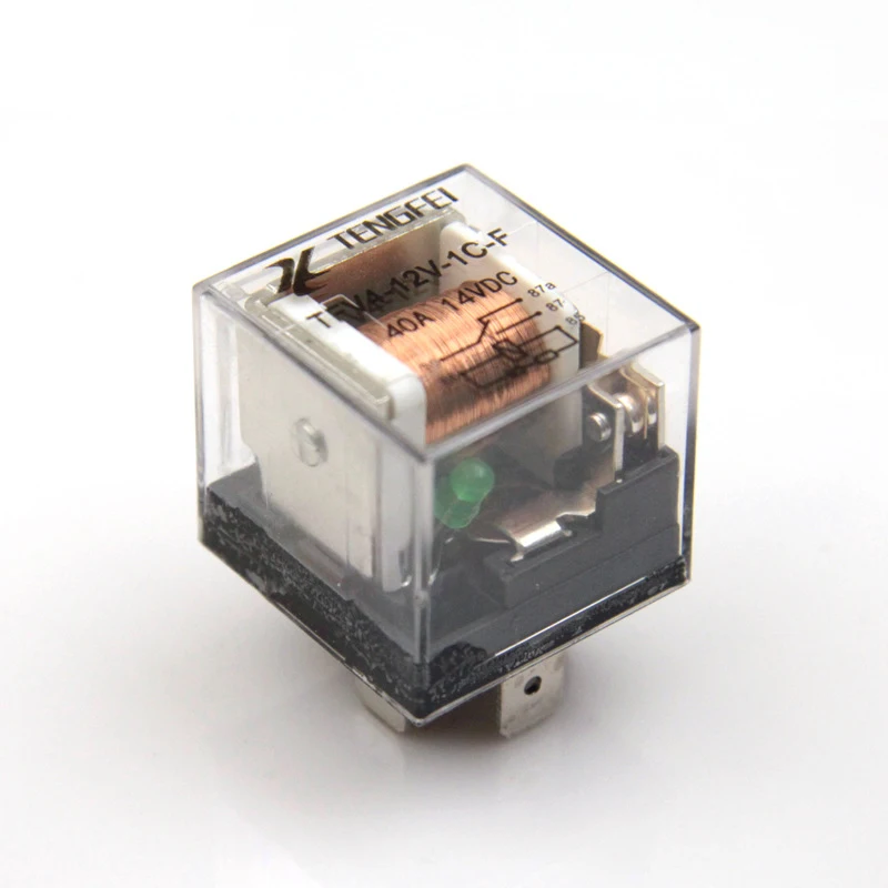 Waterproof Automotive Relay 40A 12V 5pin SPDT Car Control Device Car Relays DC High Capacity