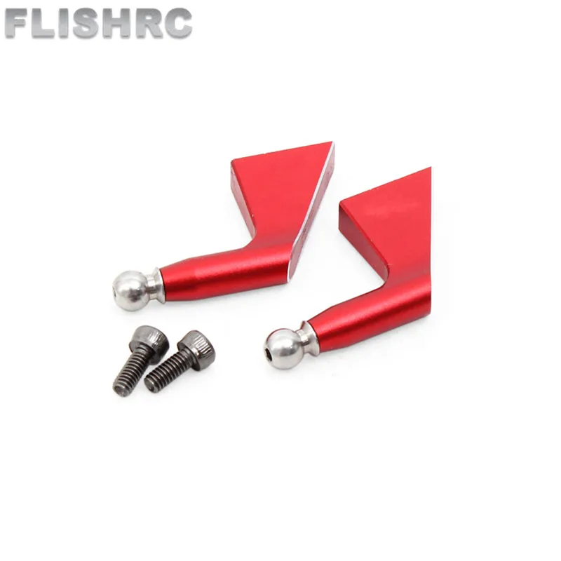 ALZRC - Devil 380 FAST Metal Main Rotor Holder Arm Set - Red D380F02-R