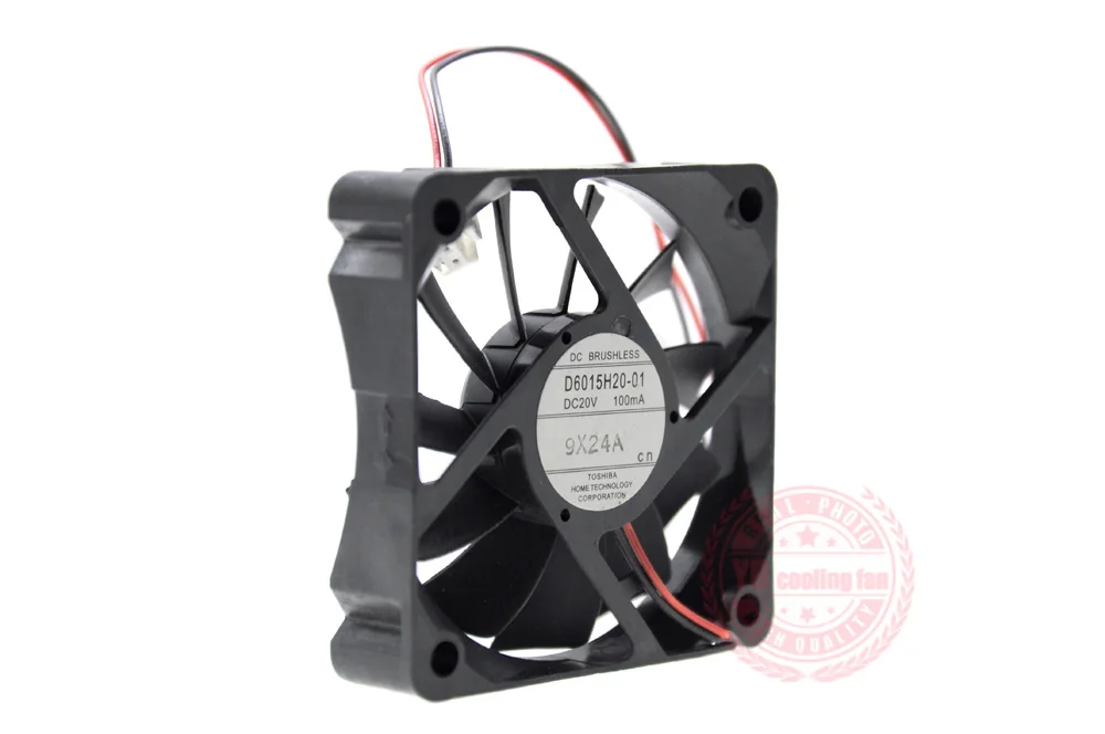 Используется для TOSHIBA D6015H20 01 20V 24V 100MA 6015 6CM охлаждающий вентилятор| |