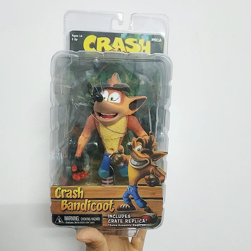 15 см NECA оригинальная игра Crash Bandicoot серия Trilogy фигурка модель игрушки кукла для подарка