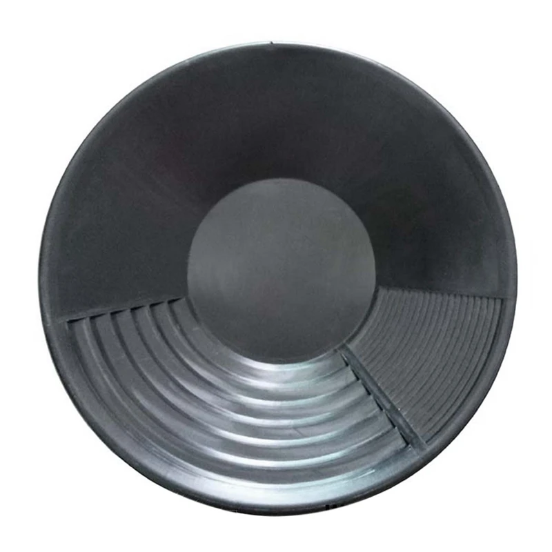 

Promotion--Black Plastic Gold Pan Basin Nugget Mining Dredging Prospecting for Sand Gold Mining Manual Wash Gold Panning Equipme