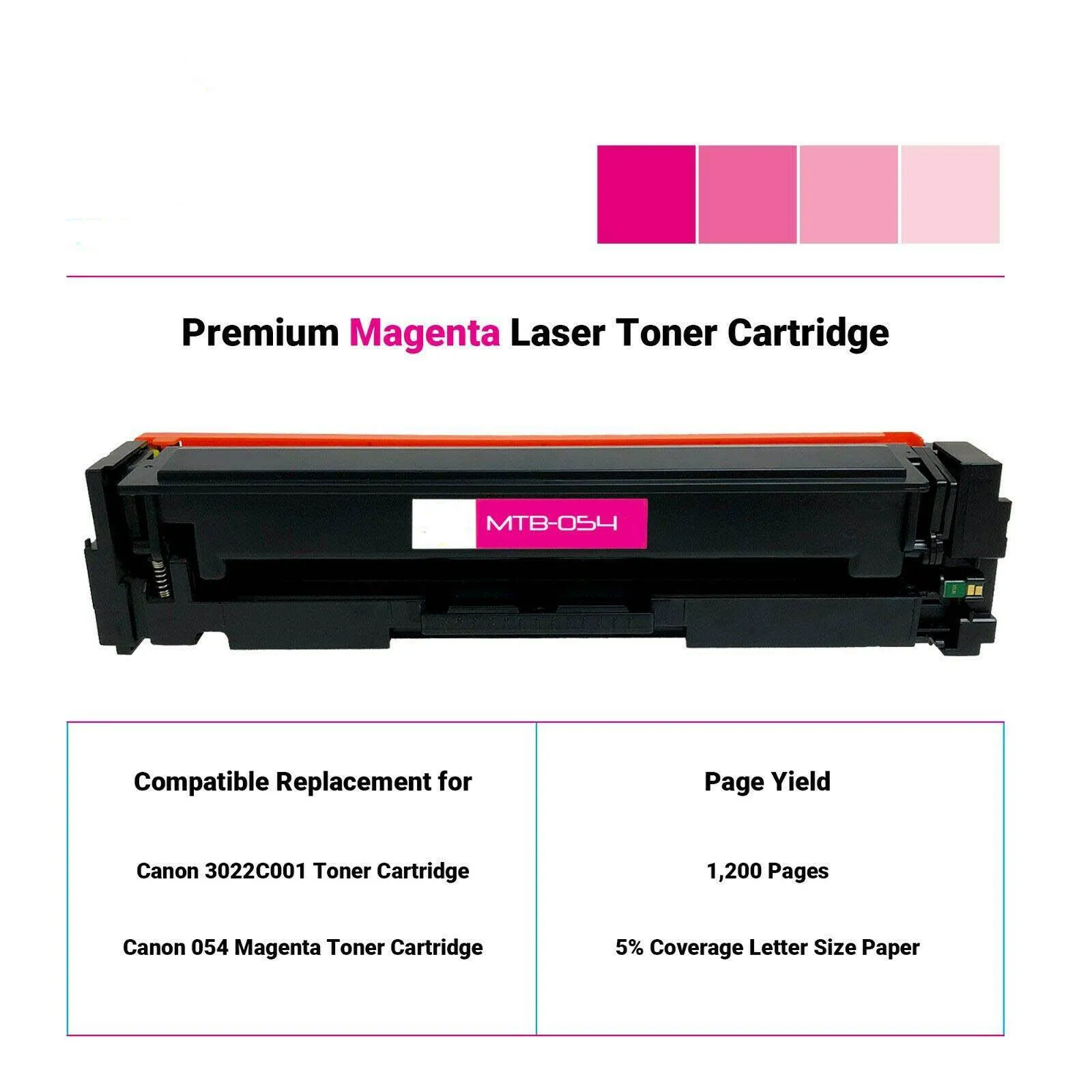 4PK Compatible for Canon 054 CRG-054 for Color Image Class MF644Cdw MF642Cdw LBP622Cdw LBP620 Printer Toner Cartridge 4PK Compatible for Canon 054 CRG-054 for Color Image Class MF644Cdw MF642Cdw LBP622Cdw LBP620 Printer Toner Cartridge