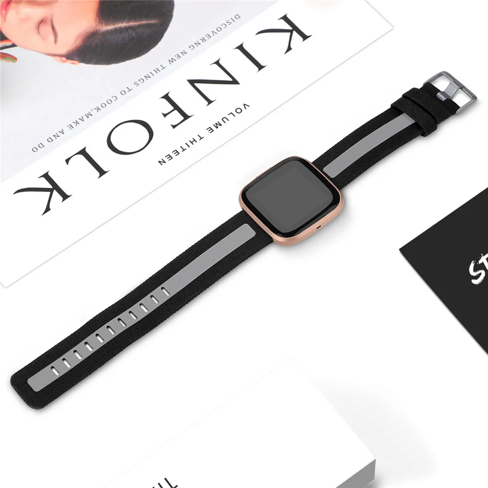 Replacement Sports Watchband Strap for Fitbit Versa/ Versa 2/ Versa Lite Smart Watch Wrist Strap Band Bracelet for Fitbit Versa2 Replacement Sports Watchband Strap for Fitbit Versa/ Versa 2/ Versa Lite Smart Watch Wrist Strap Band Bracelet for Fitbit Versa2