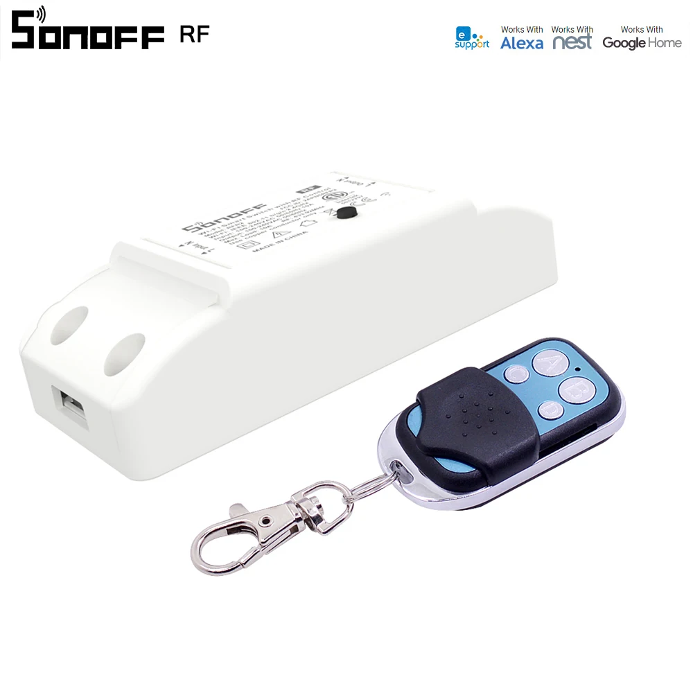 Интеллектуальный выключатель света Sonoff RF переключатель Wi Fi DIY Беспроводной