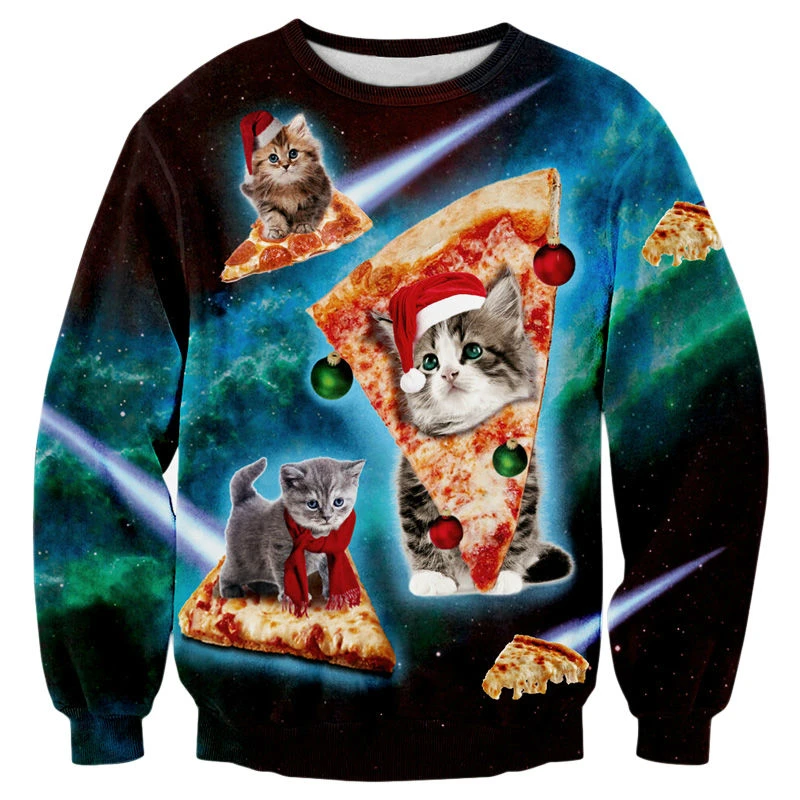 Pizza cat sweatshirt Clearance