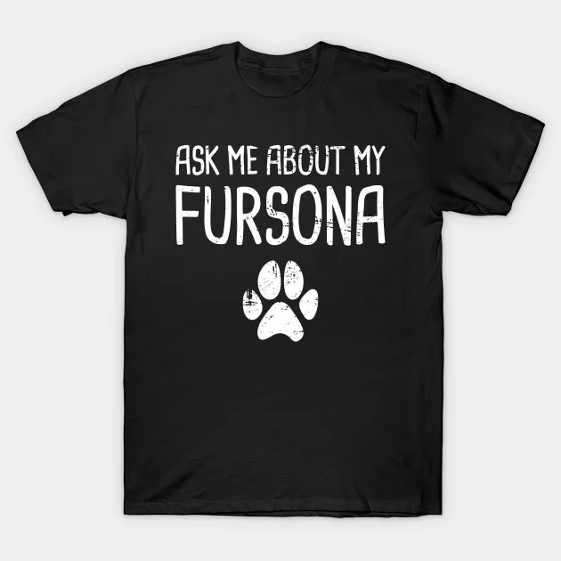Забавная Мужская футболка Anthro Furry Fandom Fursuit Con Gift(6) Футболка для женщин и мужчин |