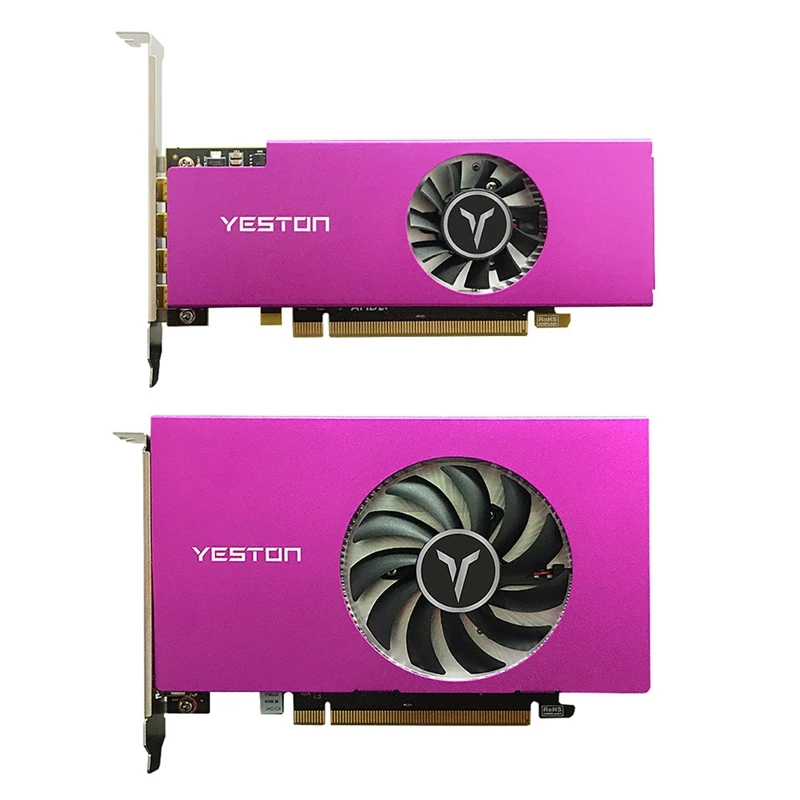 Yeston 2 шт. R7 350-2G D5 4MINIDP бит/GDDR5 GA карта изображения с RX550-2G 4HDMI | Компьютеры и офис
