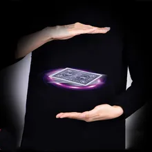 1 упаковка, волшебные Плавающие Летающие карты, волшебные трюки, вращающиеся карточные игрушки для детей, профессиональные магические реквизиты