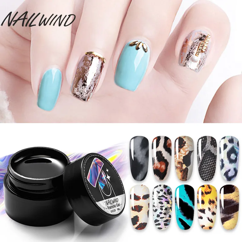 15ml/5ml Nail Foil Adhesive Glue Star Sky Sticker Transfer Gel Nail