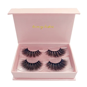 

New 3D Mink Eyelashes 2 Pairs Natural Thick False Eyelashes # 8