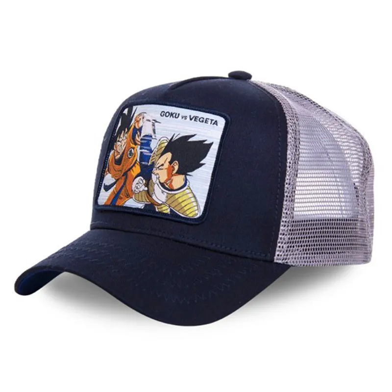 Новая брендовая бейсболка GOKU vs VEGETA Dragon Ball Snapback, хлопковая бейсболка для мужчин и женщин в стиле хип-хоп, шляпа для папы, сетчатая шапка для грузовика, Прямая поставка