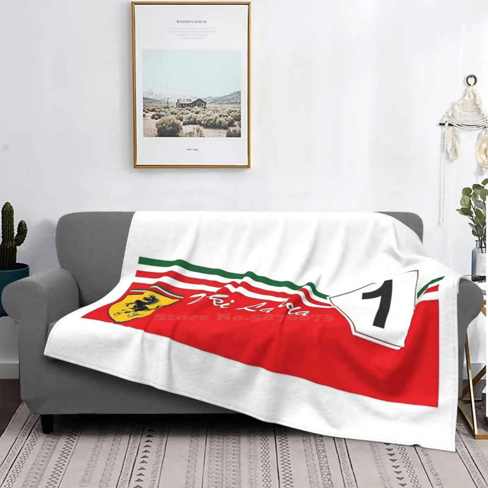 Niki Lauda F1 Divano Letto Confortevole Di Alta Qualità Coperta Morbida Niki Lauda Motorsport Racing Gp Grand Prix Monaco Lewis Daniel