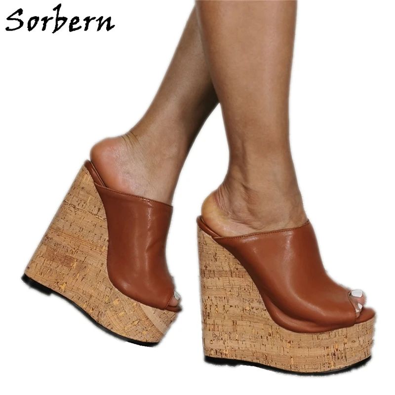 cork wedge shoes