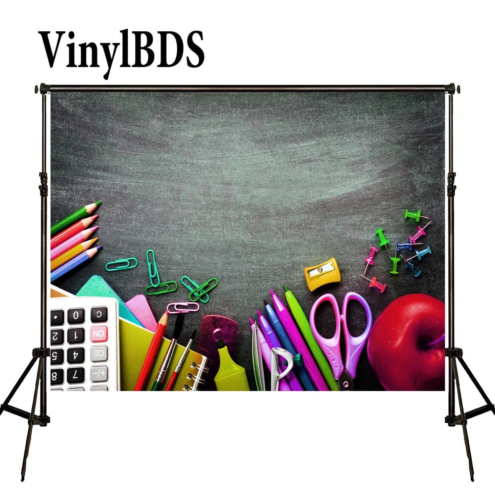 VinylBDS фон для фотосъемки с изображением доски детские фоны школы канцелярские