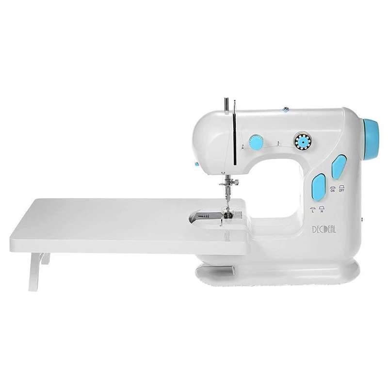 306 Mini Sewing Machine for Beginners Portable Electric Sewing Machines w  Table