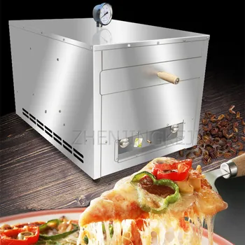 Best Outdoor Pizza Machine Stainless Steel Gas 10L 6-8PCS Pizza Oven Toast Cheese Bread Snack Set Up A Stall Street Food Commercial