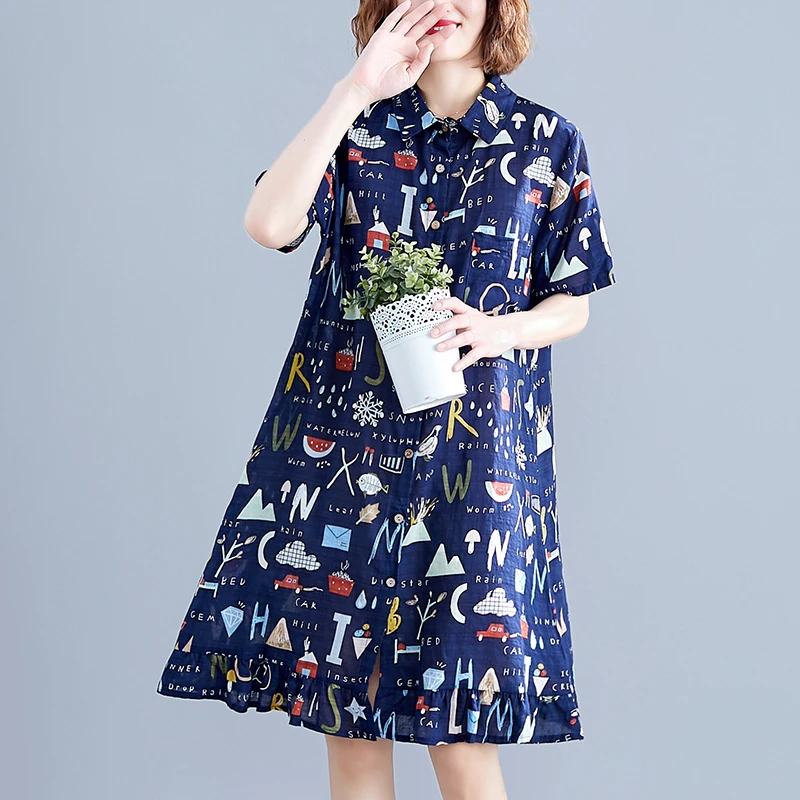 2020 New Arrive Summer Maternity Dress Woman Cartoon Print Large Size Dresses Pregnant Clothing MD-02269 | Мать и ребенок