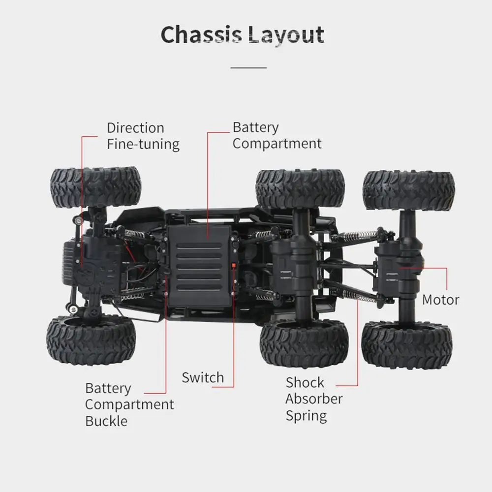 1:12 супер большой 6-колесный привод RC внедорожных автомобилей Сильный Мощность Магнитный бесщеточный мотор дистанционного Управление джипы модель автомобиля