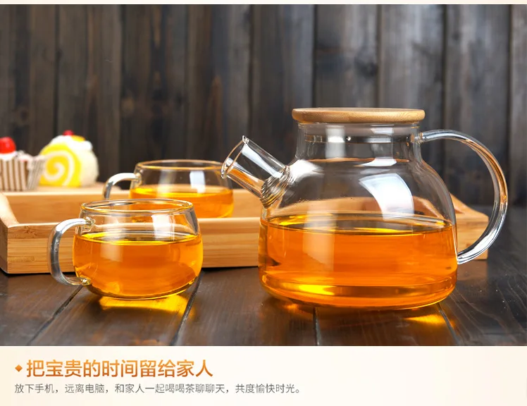 With Handle Glass Teacup Glass 200 Ml High-temperature Resistant Transparent Borosilicate Tea Cup Wine Glass Medium Heat-Resista