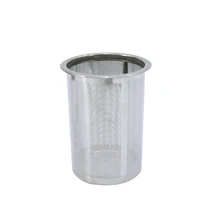 2 шт. сетчатый ситечко для заварки чая из нержавеющей стали с металлической чашкой фильтр для заварки чая с листьями короткий/длинный стиль