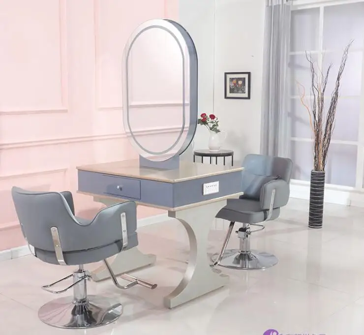 Ecran Tactile De Salon De Coiffure Miroir Miroir De Salon De Coiffure Avec Miroir Miroir Lumineux Aliexpress