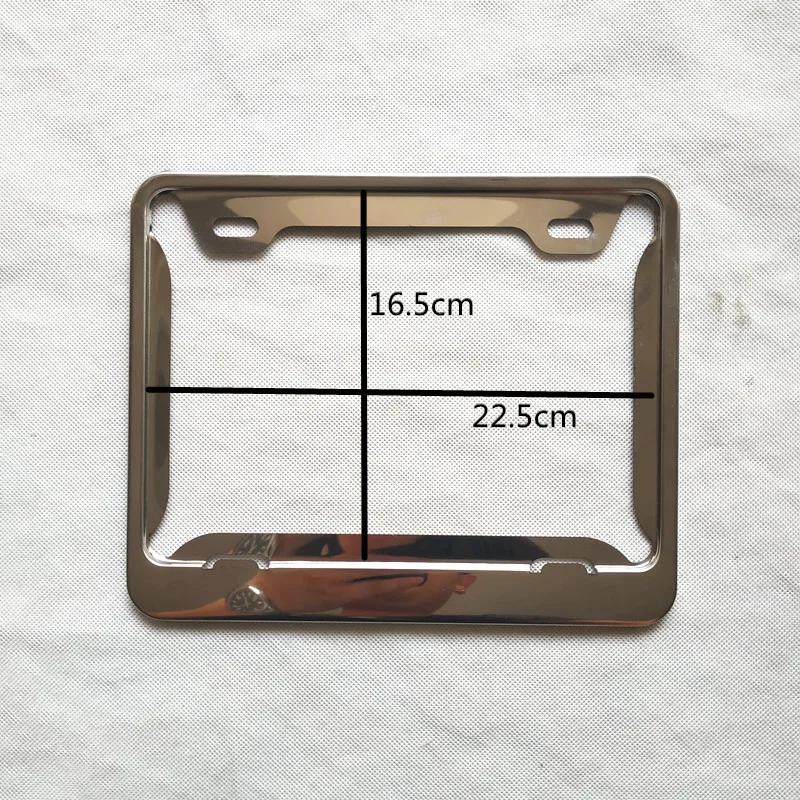 License Plate Holder Frame for Spain Moto Motorcycle Number Plates Metal