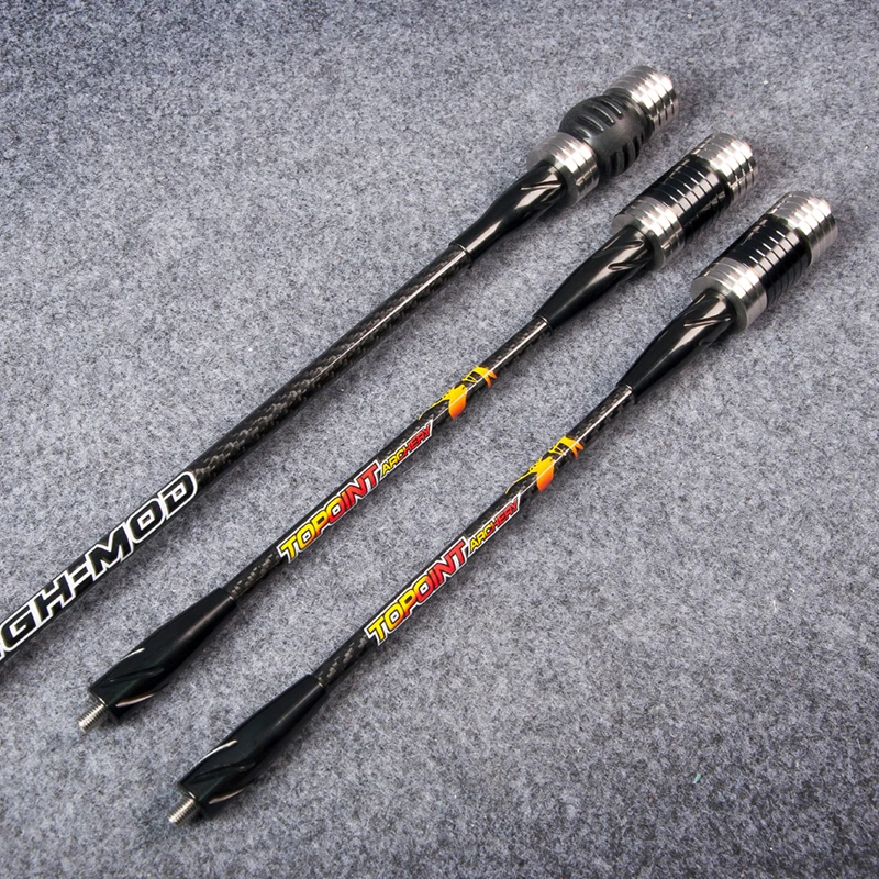 Poearcus Stabilizzatore Per Arco - Barra Bilanciamento In Fibra Di Carbonio Per Arco Ricurvo E Compound