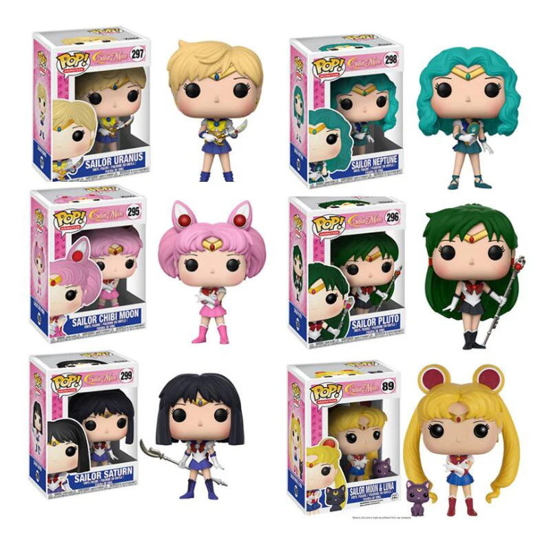 FUNKO POP Sailor Moon Chibiusa сэцуна мэйо Kaiou Michiru Виниловая фигурка коллекция Игрушки Для