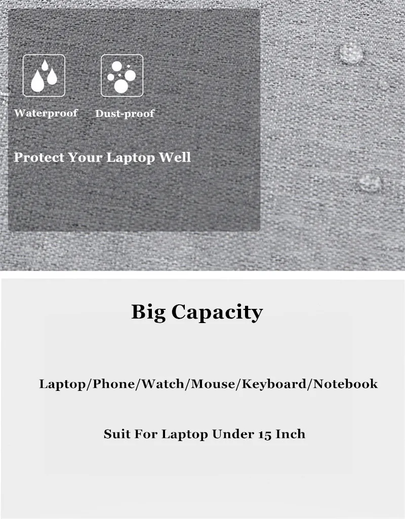 Сумка для ноутбука BUBM для Macbook Air Pro retina 11 12 13 14 15 15,6 дюймов Чехол для ноутбука чехол для планшетного ПК чехол для Asus Air hp Dell