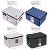 Files Bag Briefcase Document Certificates Organizer Multilayer Large Capacity Travel Document Storage Bag Box Home Office Use ► Photo 3/6