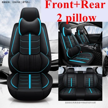 

Dingdian Front+Rear Car Seat Cover universal for Seat leon Ibiza Arona Ateca Altea Exeo IBL IBX Toledo Automobiles Seat Covers