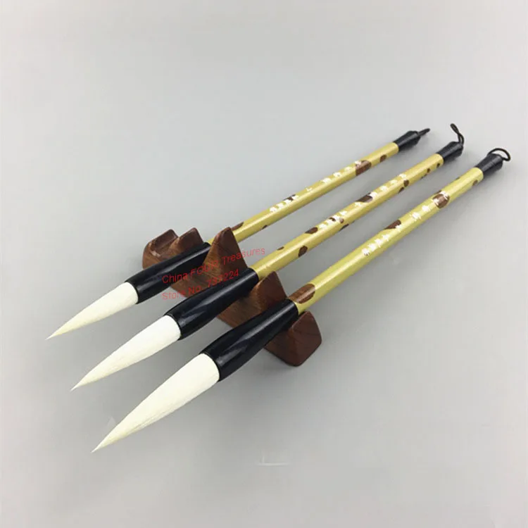 3pcs �߱� ���� ���� �귯�� �߱��� �׸� �귯�� �� ���� �� ���� �Ӹ� ���� �߱��� Calligrpahy �׸� ��ǰ