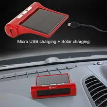 USB цифровой Солнечный TPMS монитор давления в шинах ЖК-дисплей с 4 внешними датчиками