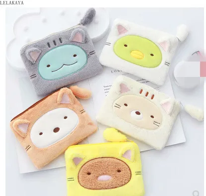 1 шт. японский аниме мультфильм Плюшевый кошелек модный Sumikko Gurashi уголок био