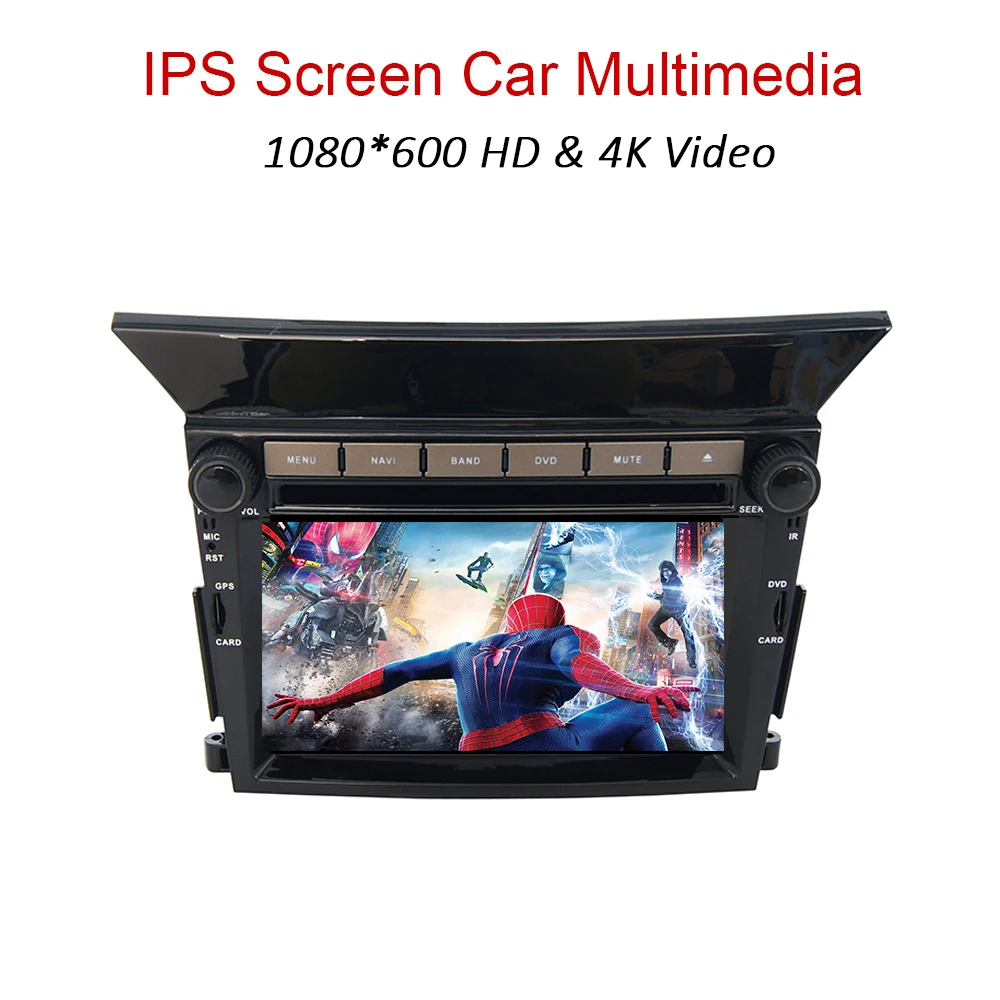 YAZH Android 9.0 Car GPS Navigation Radio Stereo Bluetooth for Honda Pilot 2009 2010 2011 2012 2013 with DVD Multimedia Player