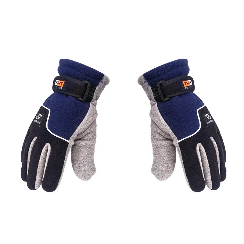 Adjustable Fishing Gloves Windproof Full Finger Anti-Slip Winter Warm Gloves Outdoor Cycling Sports Gloves Ice Fishing Equipment
