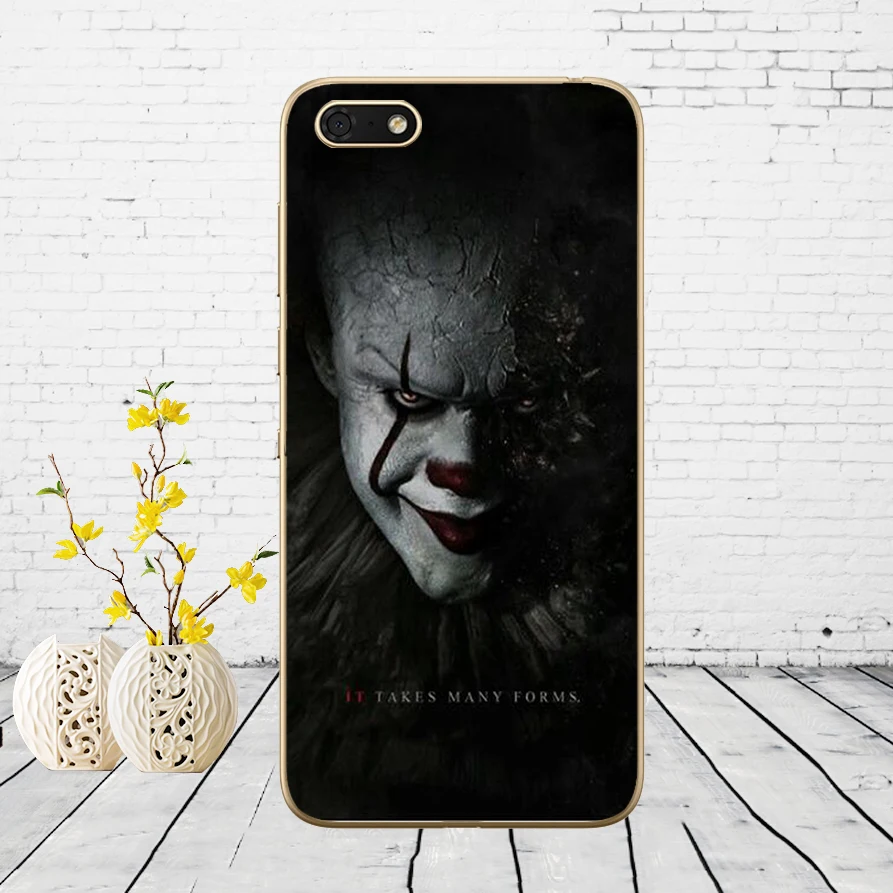 291DD Pennywise клоун ужас Мягкий силиконовый чехол для huawei honor 9 10 Lite 7A 5,45 7a pro 7c 5,7 дюймов 7x 8x чехол