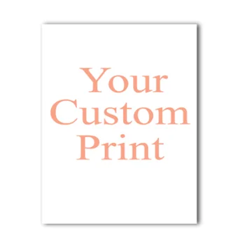 

Personalized Gift Custom Poster Any Size Print Canvas Wall Art with Your Photo Painting Decoration Picture for Living Room
