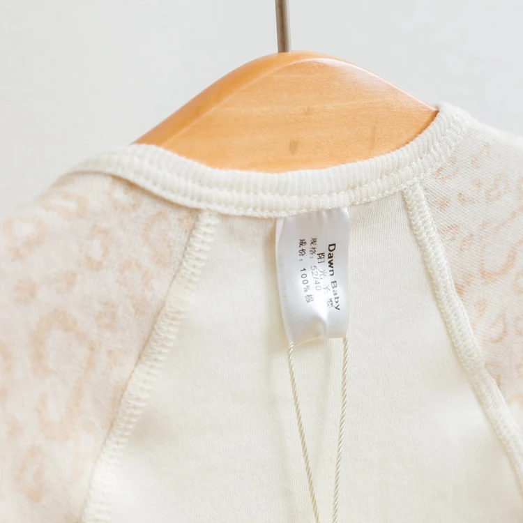 Хлопковая детская пижама в форме сердца комплект одежды для новорожденных