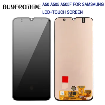 

BUYFROMME 6.4" TFT LCD Display for Samsung Galaxy A50 A505 A505F with Touch Screen Digitizer Assembly Adjustable Brightness