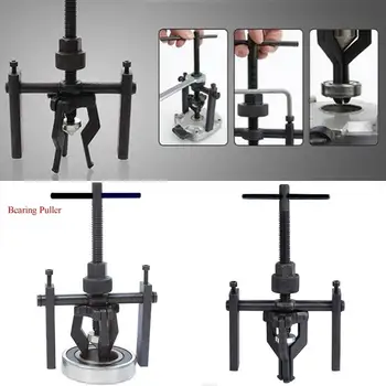 

Car Auto Carbon Steel 3-jaw Inner Bearing Puller Gear Extractor Heavy Duty Automotive Machine Tool Kit Fine quality