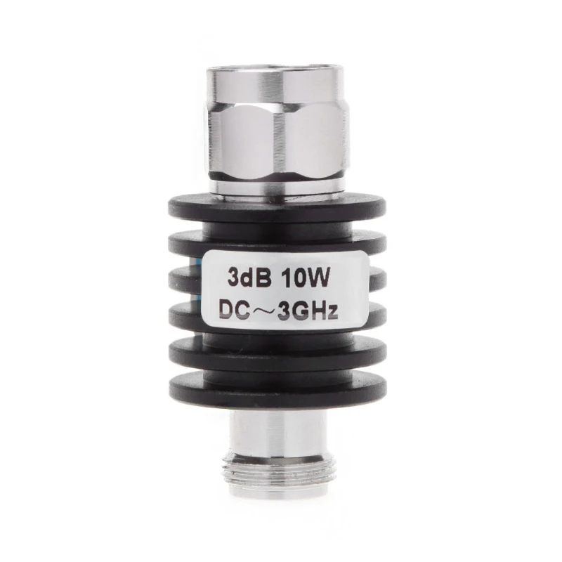 

10W N Type DC-13GHz Coaxial Fixed Attenuator Frequency 3GHz N Fixed Connectors Au22 19 Dropship