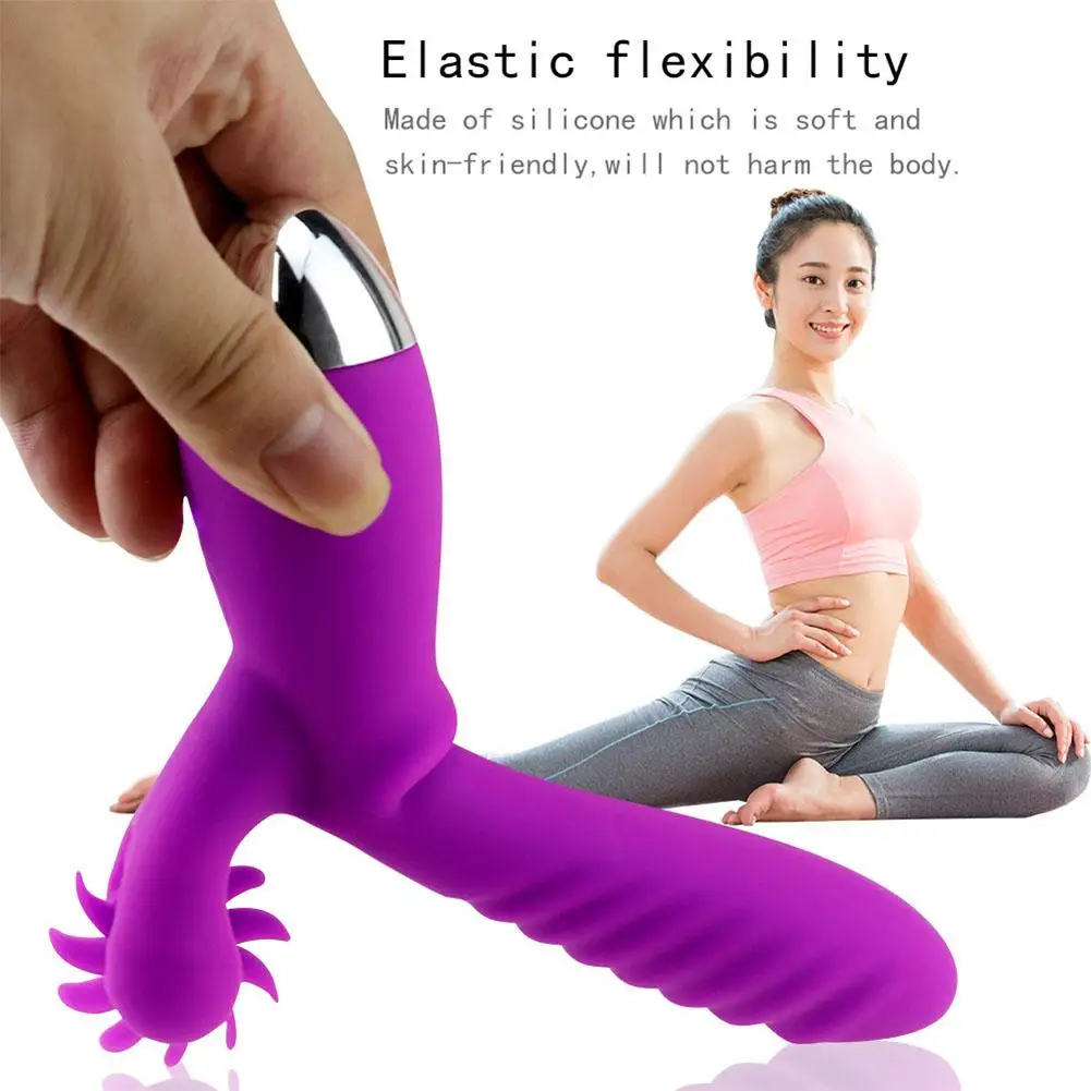 Movconly G Spot Vibrator Clitoris Stimulation Realistic Dildo Vibrator 10 Strong Vibration Rabbit Vibrator Rechargeable Sex Toy