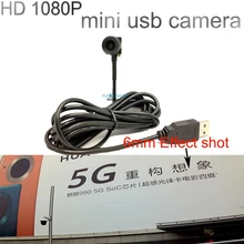 HD1080P мини-usb камера 3,6 мм/6 мм/8 мм объектив дополнительно микро 2.0мп USB камера видеонаблюдения UVC камера мини Windows камера