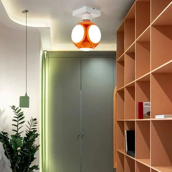 

40W E27 Adjustable Factory Football Shape Indoor Deformable Led Garage Light Decor Warehouse Folding Work Lamp