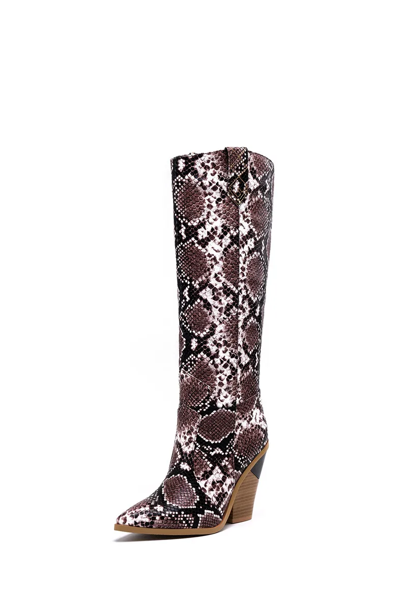 Prove Perfetto Rome Style Genuine Leather Women Knee-high Boots Sexy Night-club Boots Female High Heel Leather Pointed Toe Boots